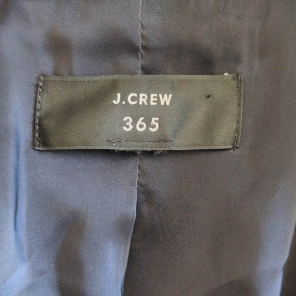 J. Crew Womens Small Blazer Jacket Sport Coat Black Classic Preppy Office City - Picture 7 of 8